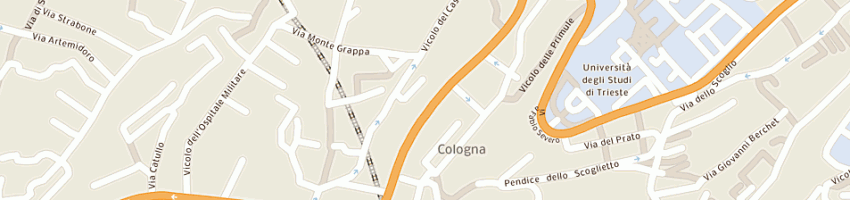 Mappa della impresa bar licia a TRIESTE