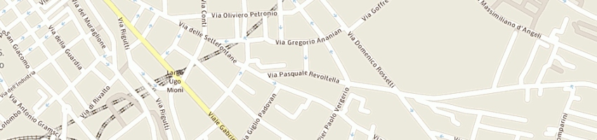 Mappa della impresa antonini elio a TRIESTE