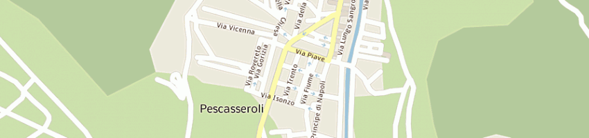 Mappa della impresa pandolfi giampietro a PESCASSEROLI