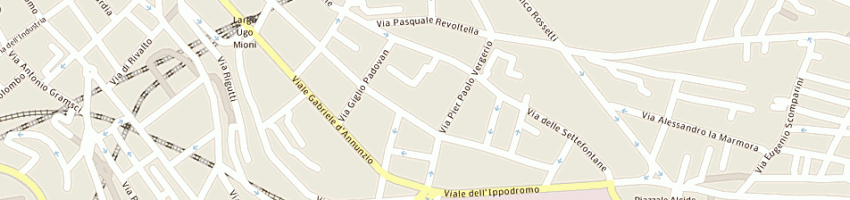 Mappa della impresa print reload a TRIESTE