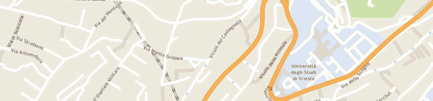 Mappa della impresa gladi maria a TRIESTE