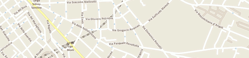 Mappa della impresa bar buffet al paranco a TRIESTE