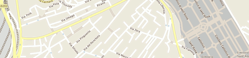 Mappa della impresa bar vigini a TRIESTE