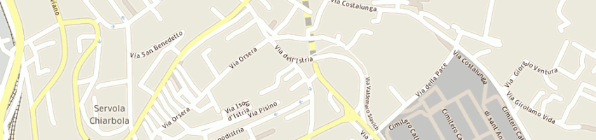 Mappa della impresa pappa e cuccia a TRIESTE
