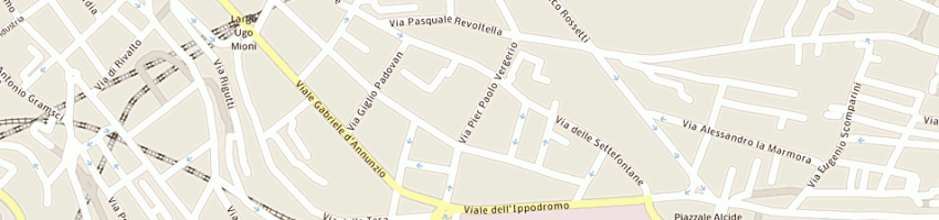 Mappa della impresa bar junior a TRIESTE