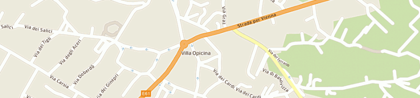 Mappa della impresa pro arc srl a TRIESTE