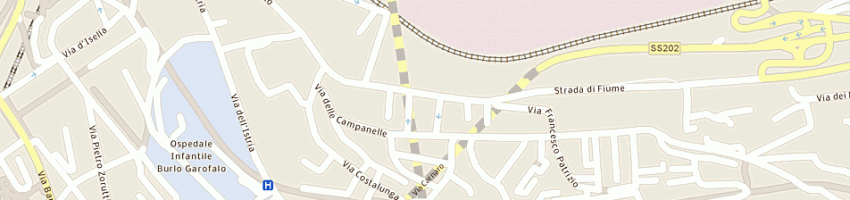 Mappa della impresa aben di bozzato claudio a TRIESTE