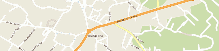 Mappa della impresa elafil (sas) a TRIESTE
