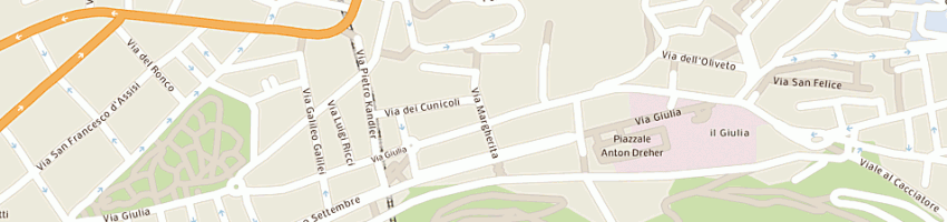 Mappa della impresa gemis srl a TRIESTE