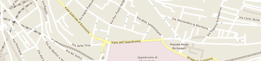 Mappa della impresa fati srl a TRIESTE