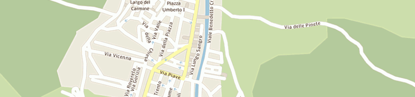 Mappa della impresa pandolfi lucia a PESCASSEROLI