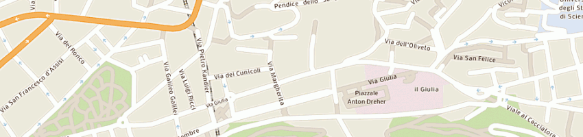 Mappa della impresa scriba srl a TRIESTE