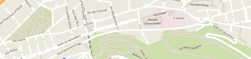 Mappa della impresa la triestina di riccardo gropaiz - successori trasporti - a rl a TRIESTE