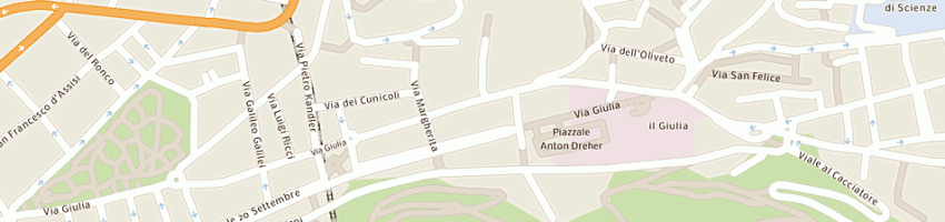 Mappa della impresa caddj a TRIESTE