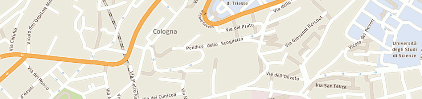 Mappa della impresa emmesse engineering a TRIESTE