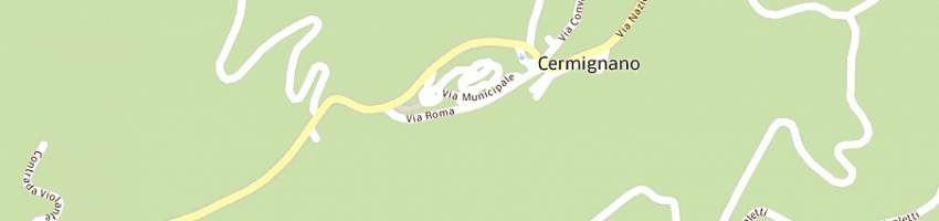 Mappa della impresa bar centrale di chiovi e capitani snc a CERMIGNANO
