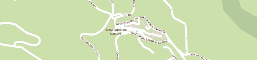 Mappa della impresa poste italiane spa a MONSAMPOLO DEL TRONTO