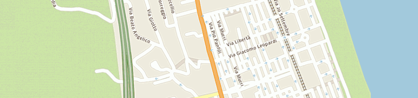 Mappa della impresa stop e go fashion store di di nunno leonardo a PORTO SAN GIORGIO