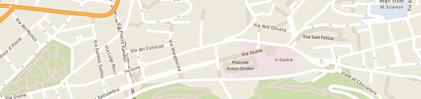 Mappa della impresa fabris davio a TRIESTE