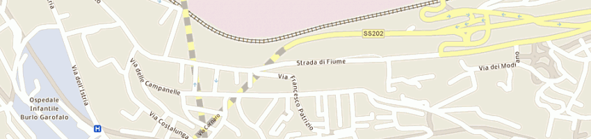 Mappa della impresa fiori agapantus di bastiani antonella a TRIESTE