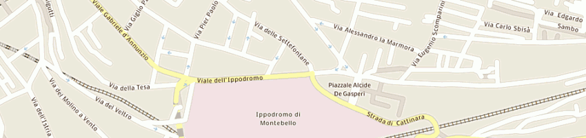 Mappa della impresa weldas srl a TRIESTE