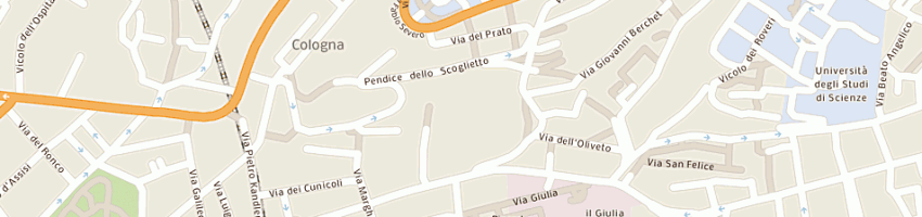 Mappa della impresa collegio nobili dimesse a TRIESTE