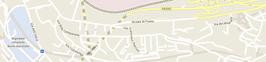 Mappa della impresa di chito francesca a TRIESTE