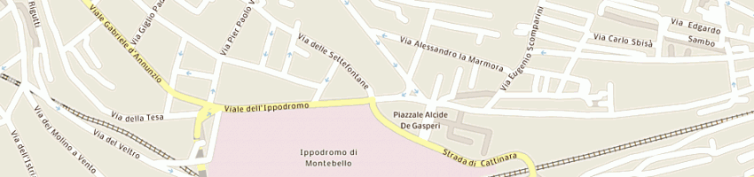 Mappa della impresa fiera trieste spa a TRIESTE