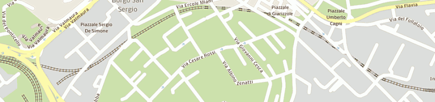 Mappa della impresa colomba lineo a TRIESTE