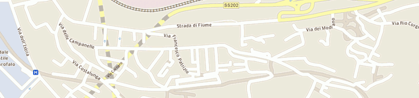 Mappa della impresa ulcigrai paolo e c societa' di fatto di ulcigrai paolo, fabio e susi dorita a TRIESTE