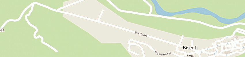Mappa della impresa cordani sas a BISENTI