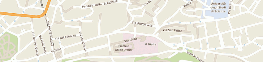 Mappa della impresa superortofrutticolo a TRIESTE