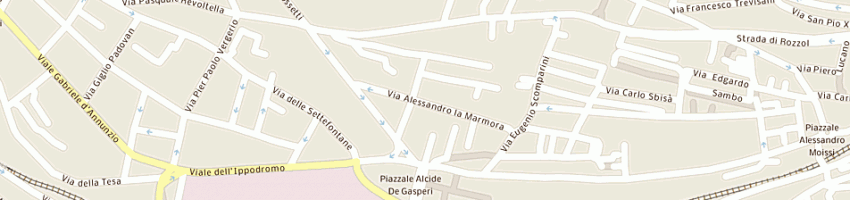 Mappa della impresa miramare srl a TRIESTE