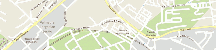 Mappa della impresa radio riparazioni tv giarizzole di danilo gustin a TRIESTE