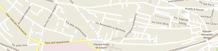 Mappa della impresa coppola alberto a TRIESTE