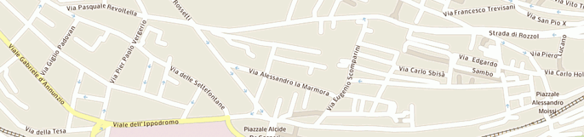 Mappa della impresa pirrongelli cristiana a ROMA