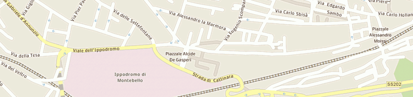 Mappa della impresa automobile club trieste a TRIESTE