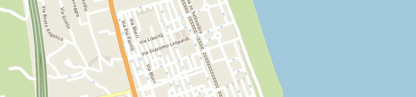Mappa della impresa boccadoro auto a PORTO SAN GIORGIO