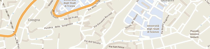 Mappa della impresa contardo e c(snc) a TRIESTE