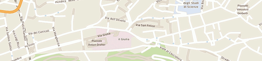 Mappa della impresa san giovanni srl a TRIESTE