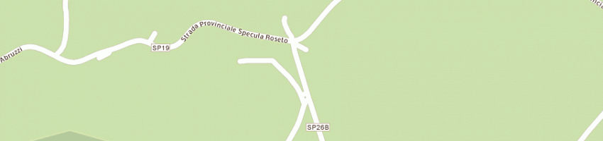 Mappa della impresa ciarrocchi a CANZANO