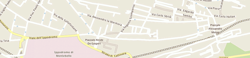Mappa della impresa golden horse a TRIESTE