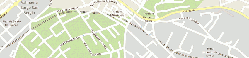Mappa della impresa bar giarizzole a TRIESTE
