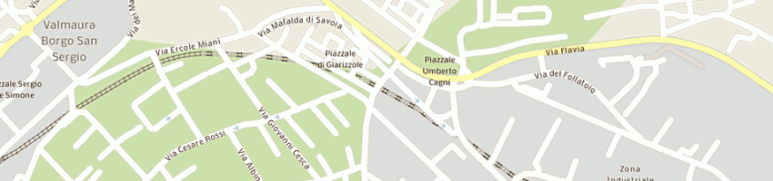 Mappa della impresa tugliach renato a TRIESTE