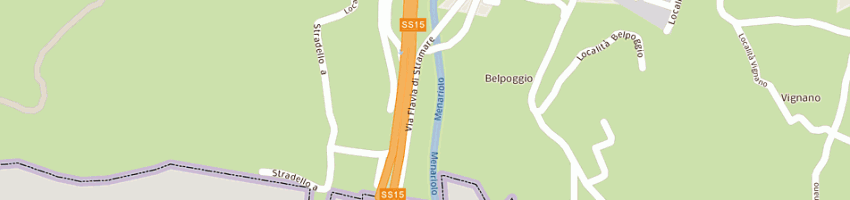 Mappa della impresa rossetti di rossetti abram sara e c sas a MUGGIA