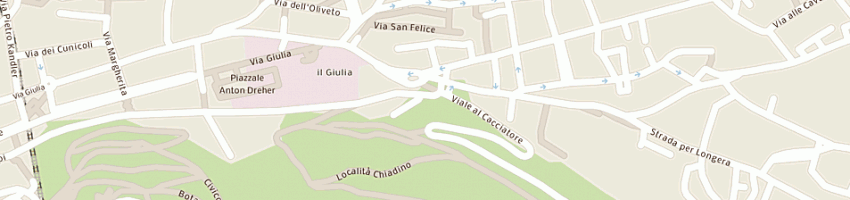 Mappa della impresa azienda per i servizi sanitari n 1 triestina - dipartimento delle di a TRIESTE