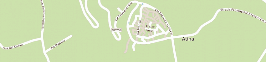 Mappa della impresa di fiore giuseppe a ATINA