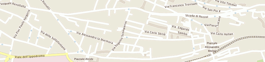 Mappa della impresa tre-gi sas a TRIESTE