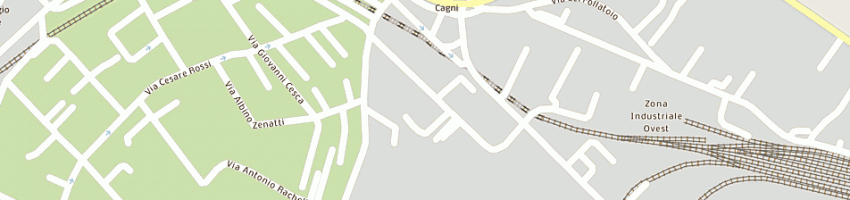 Mappa della impresa aldo florit arredamenti di l florit sas a TRIESTE