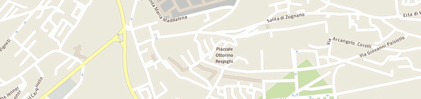Mappa della impresa borrini gianfranco a TRIESTE